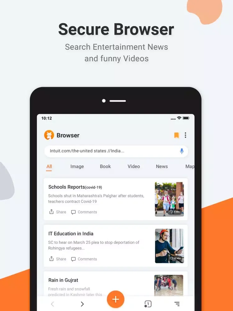 Browser Pro - Private Browser iPad  Screenshots