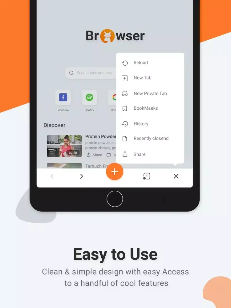 Browser Pro - Private Browser iPad  Screenshots