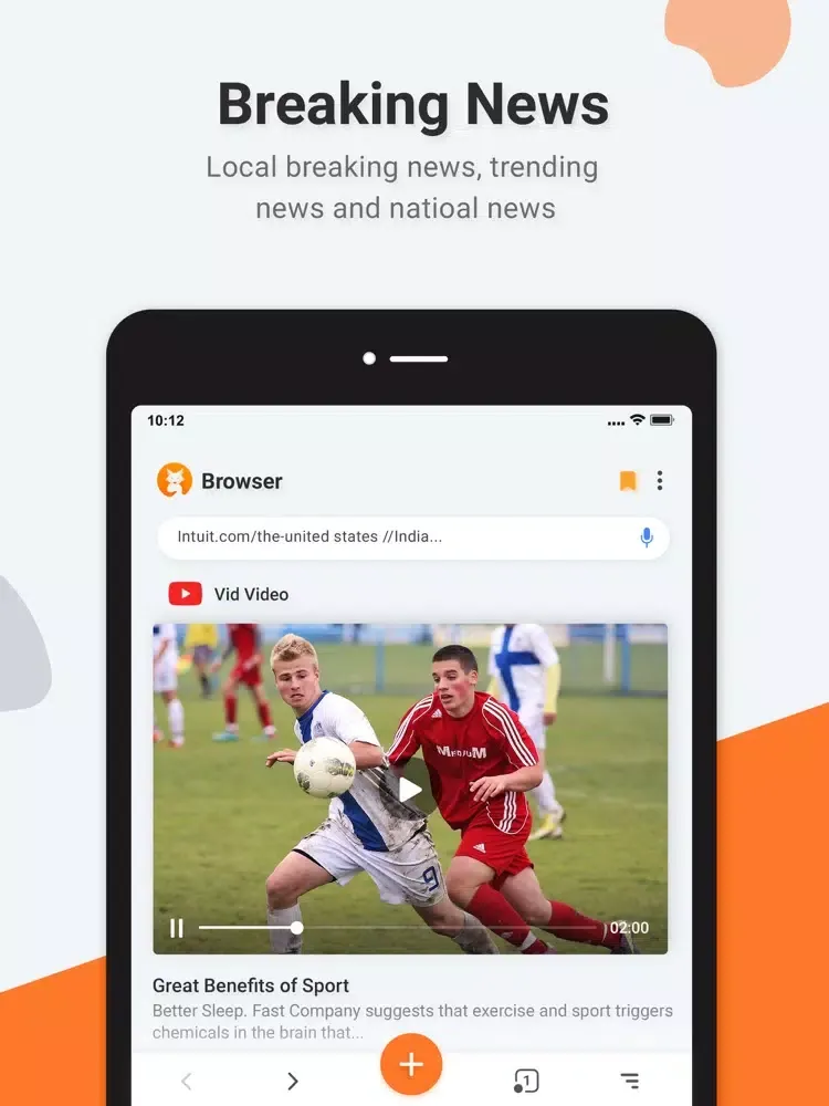 Browser Pro - Private Browser iPad  Screenshots