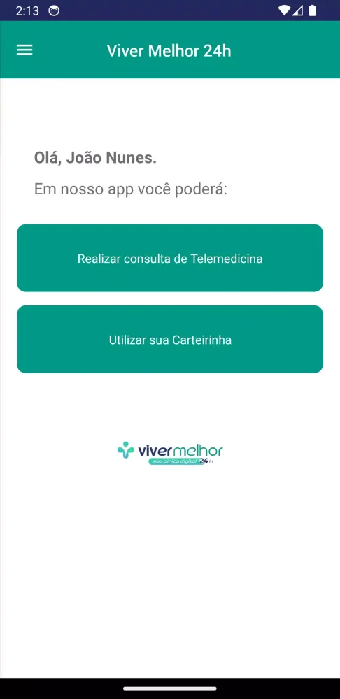 Zrzuty ekranu Viver Melhor 24h