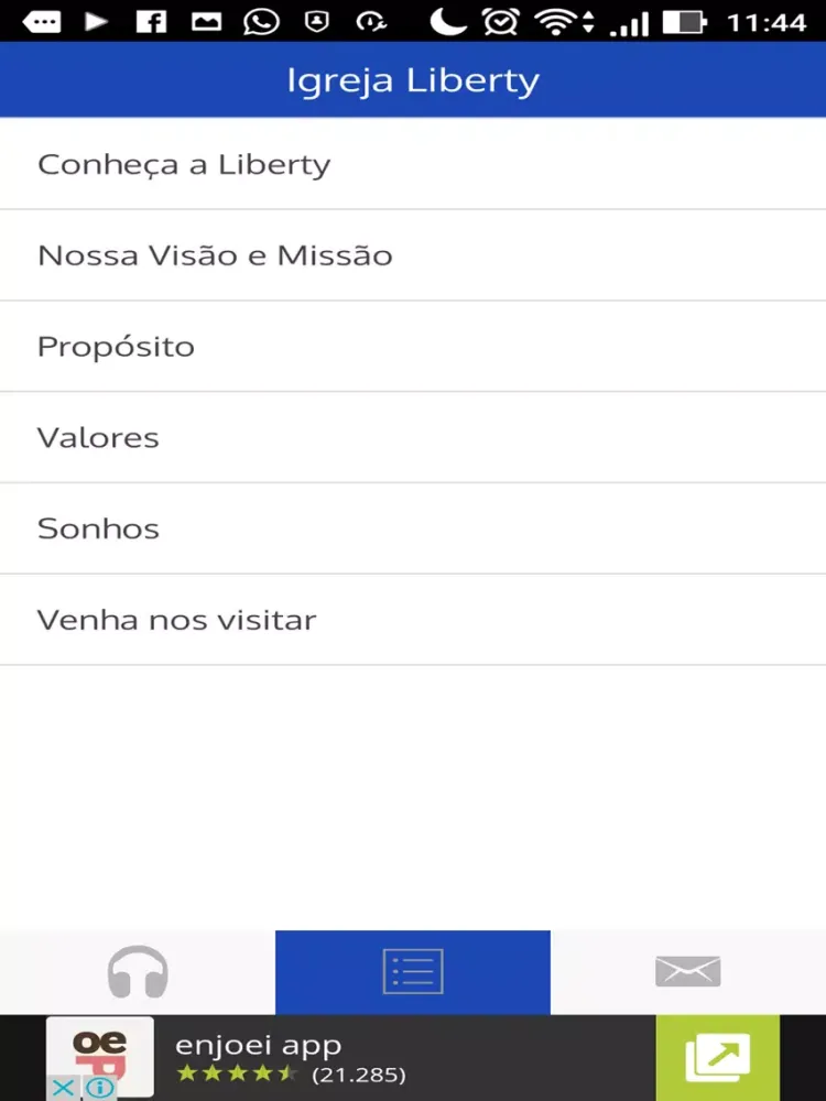 Скриншоты Igreja Liberty iPad 