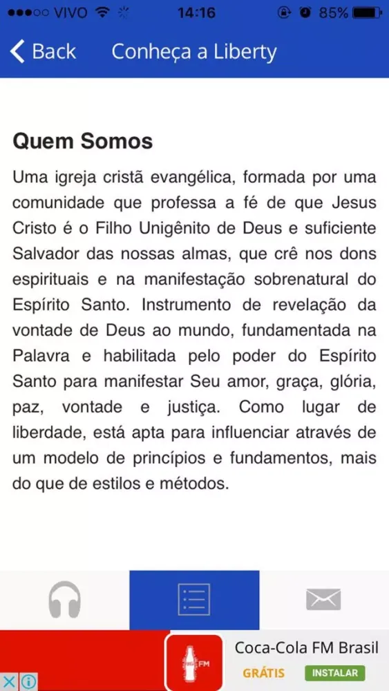 Скриншоты Igreja Liberty