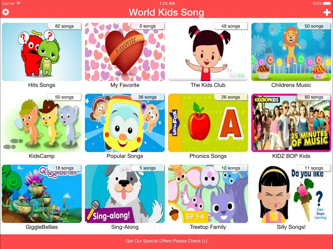 صور Kids Song WP iPad 