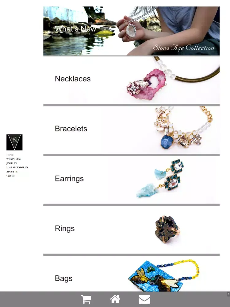 Tangkapan layar Madame Bijoux iPad 