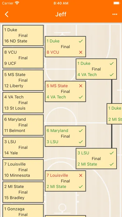 Bracket Tracker سکرین شاٹس