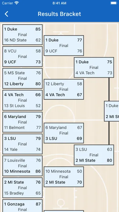Bracket Tracker سکرین شاٹس