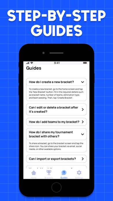 Bracket Maker: Tournament Team Screenshots