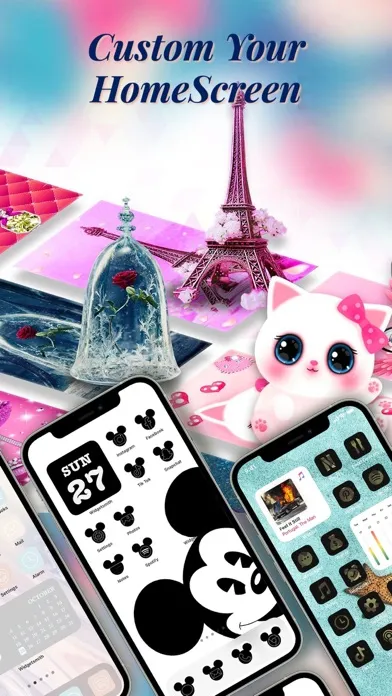 Icon Theme - Aesthetic Kit スクリーンショット