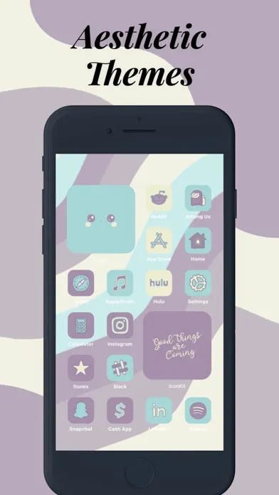 Icon Theme - Aesthetic Kit スクリーンショット