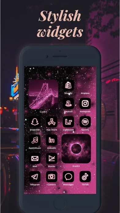 Icon Theme - Aesthetic Kit スクリーンショット