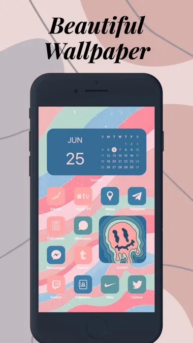 Icon Theme - Aesthetic Kit スクリーンショット