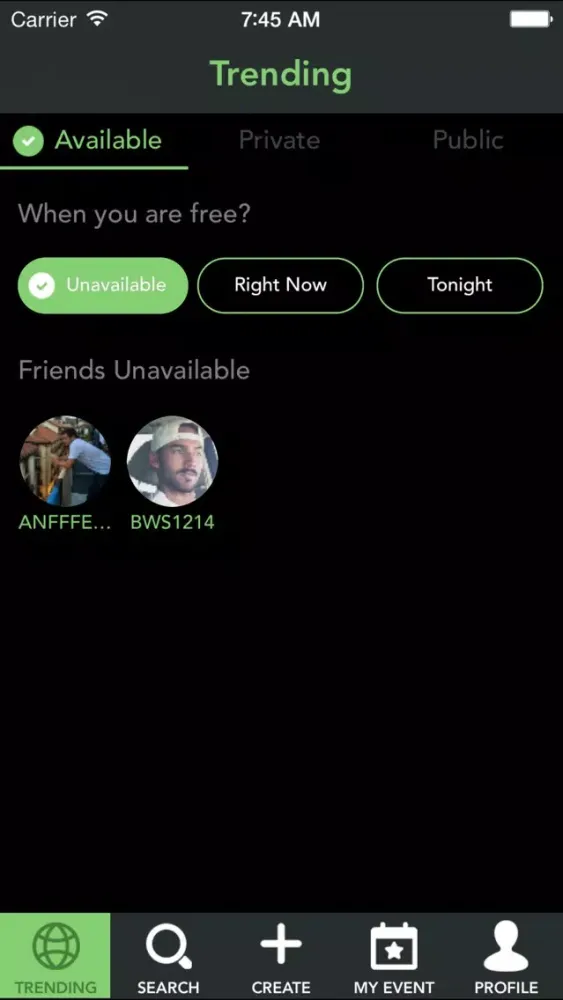 Capturas de pantalla de ToGather
