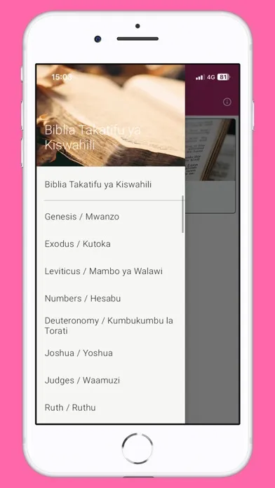 تصاویر Biblia Takatifu Swahili