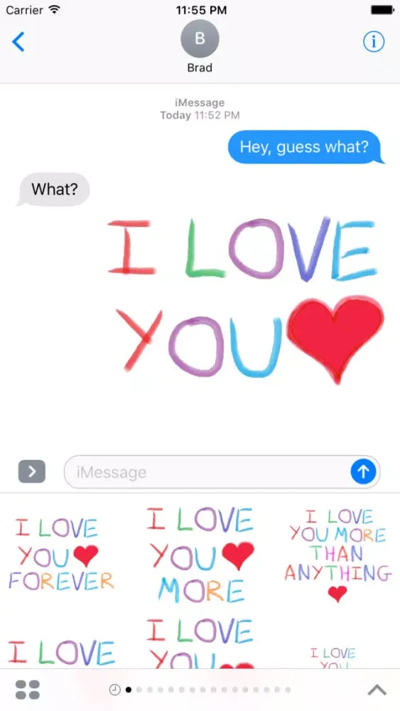 I Love U Screenshots