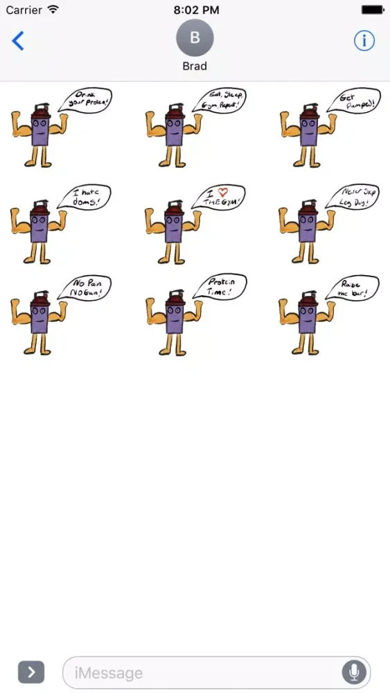 Protein Shaker Says Screenshots