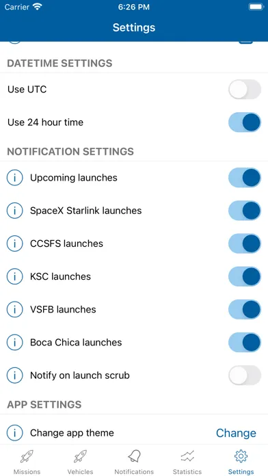 Скриншоты SpaceXNow - A SpaceX fan app