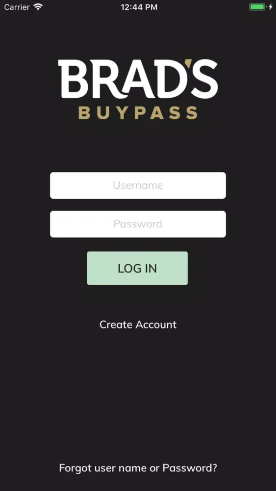 Zrzuty ekranu Brad's BuyPass