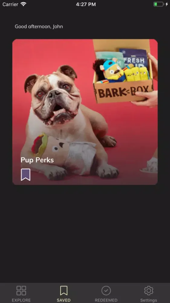 Zrzuty ekranu Brad's BuyPass