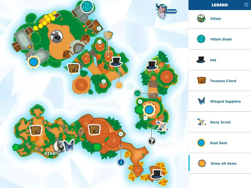 ภาพหน้าจอของ Official Strategy App for Skylanders Trap Team iPad 