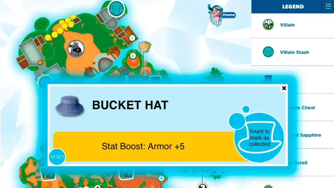 ภาพหน้าจอของ Official Strategy App for Skylanders Trap Team