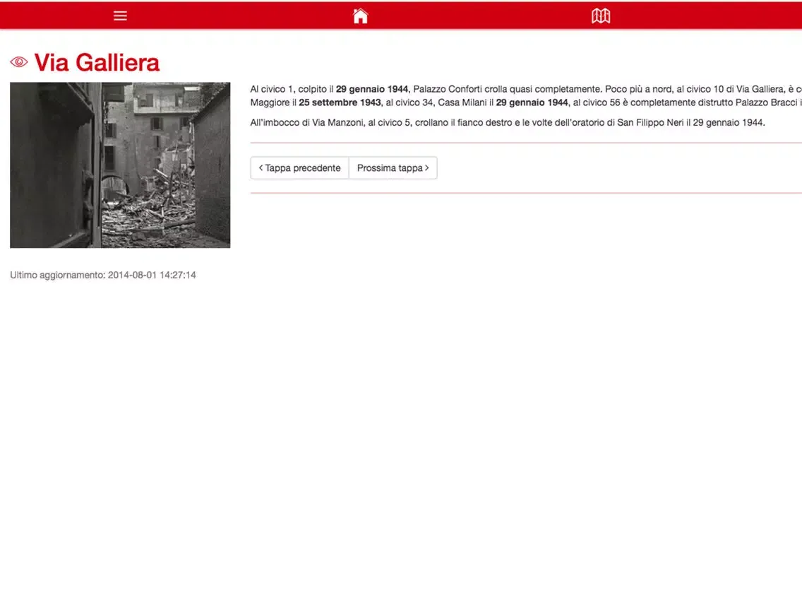 Resistenza mAPPe Bologna iPad  স্ক্রিনশট