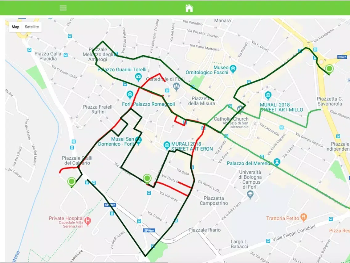 Resistenza mAPPe Forlì iPad  Screenshots