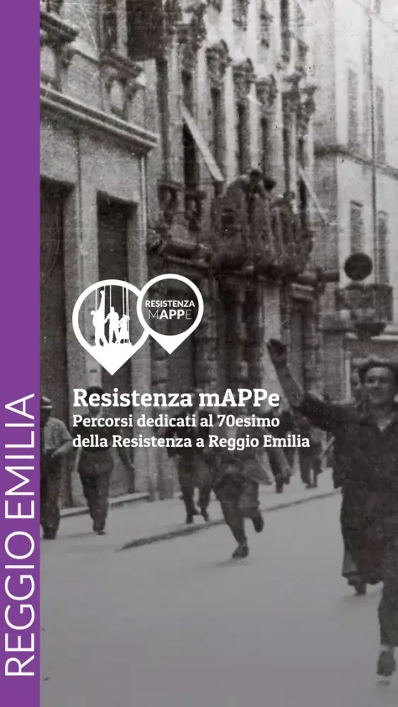 Ảnh chụp màn hình của Resistenza mAPPE Reggio-Emilia