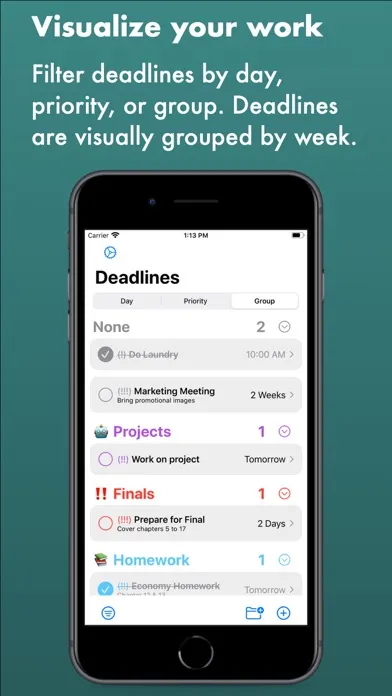 Deadlines: Priority To-do List应用截图
