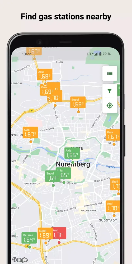 Capturas de pantalla de Gas Prices (Germany)