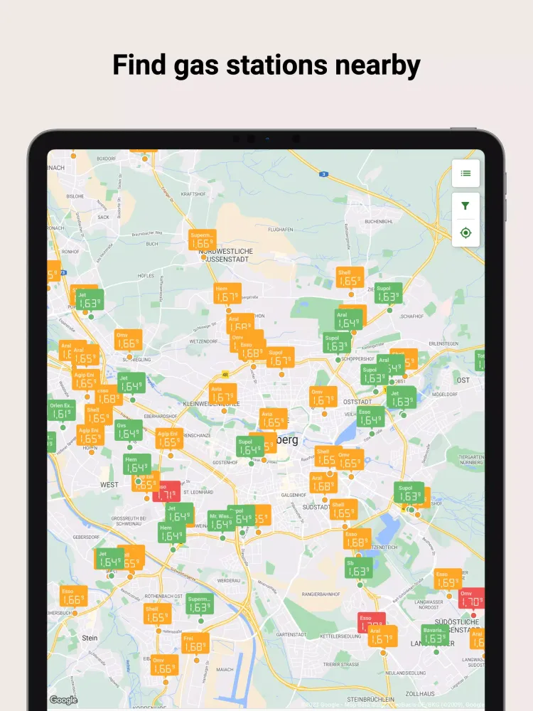 Capturas de pantalla de Gas Prices (Germany)