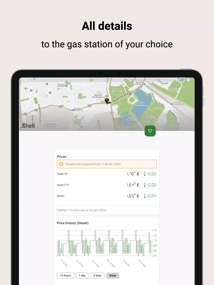 Capturas de pantalla de Gas Prices (Germany)