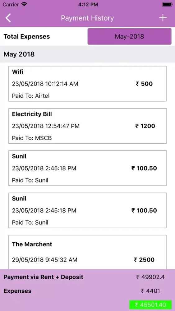 Flash Homes -PG/Hostel Manager Screenshots