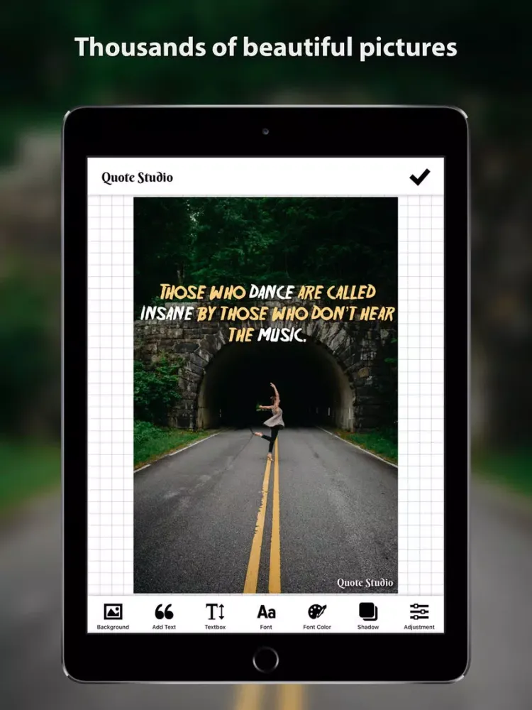 Quote Studio - Picture Quotes iPad  سکرین شاٹس