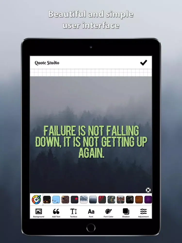 Quote Studio - Picture Quotes iPad  سکرین شاٹس