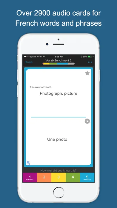 Learn French Vocab! Screenshots