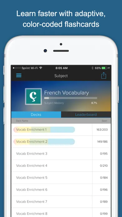 Learn French Vocab! Screenshots