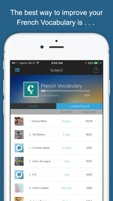 Learn French Vocab! Screenshots