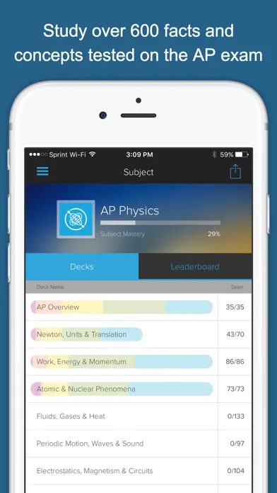 ภาพหน้าจอของ AP Physics Exam Prep