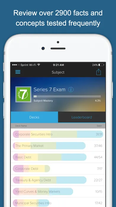Series 7 Exam Prep Genius Screenshots
