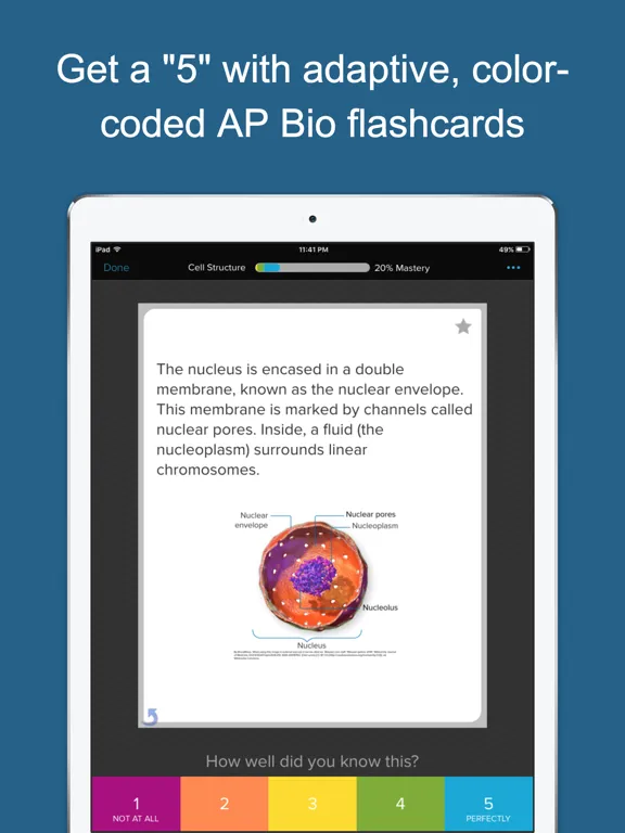 Captures d'écran de AP Biology Exam Review iPad 