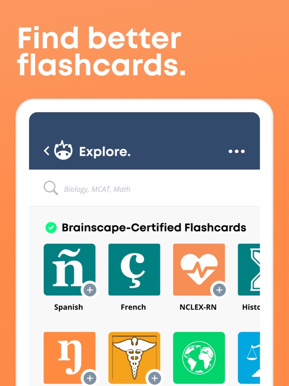 صور Brainscape - Smart Flashcards iPad 