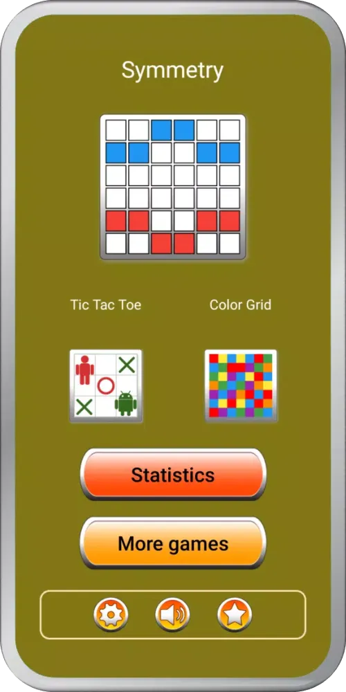 Screenshot di Symmetry and other games