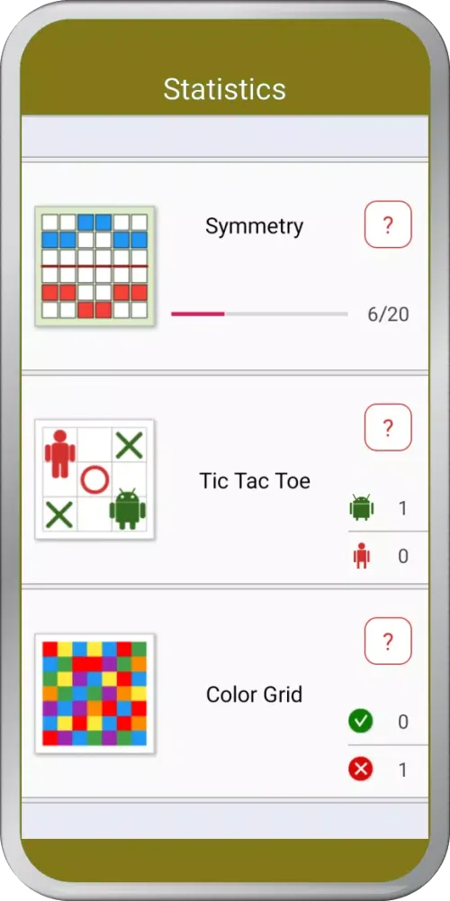 Screenshot di Symmetry and other games