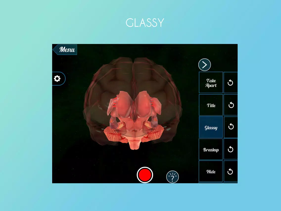 Virtual Reality (VR) Human Brain iPad 應用截圖