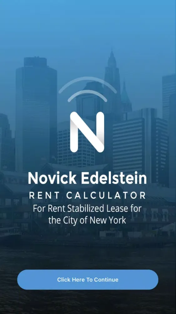 Novick Edelstein Rent Calculator स्क्रीनशॉट