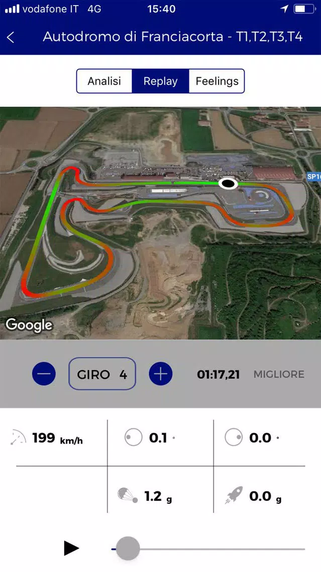 Sparco Trackmate应用截图