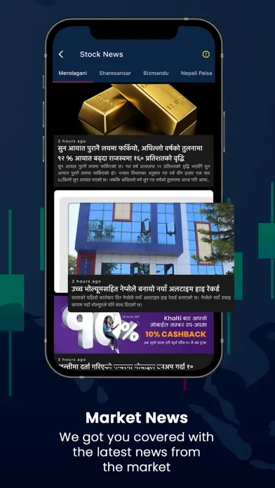 Captures d'écran de Nepal Share