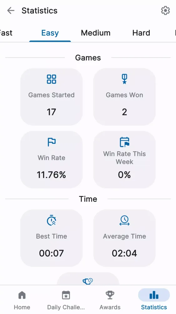 Tangkapan layar Sudoku