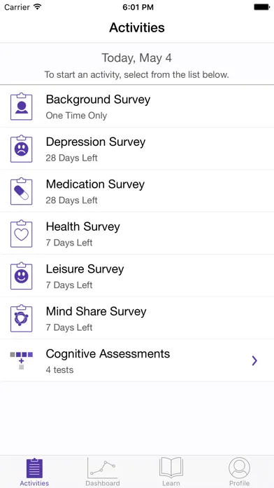 Screenshot di Mind Share: A Research Study Measuring the Relationship Between Lifestyle, Health, and Alzheimer’s Disease