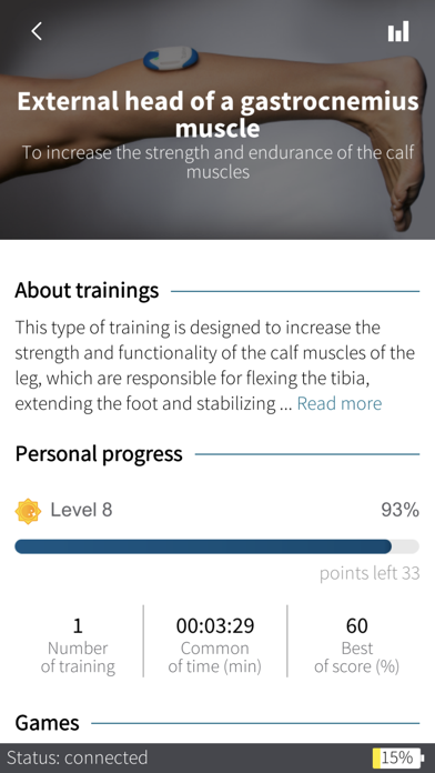 Callibri Biofeedback Screenshots
